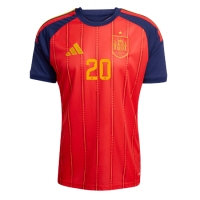 Camiseta España Pedri Gonzalez #20 Primera Equipación Replica Mundial 2026 mangas cortas